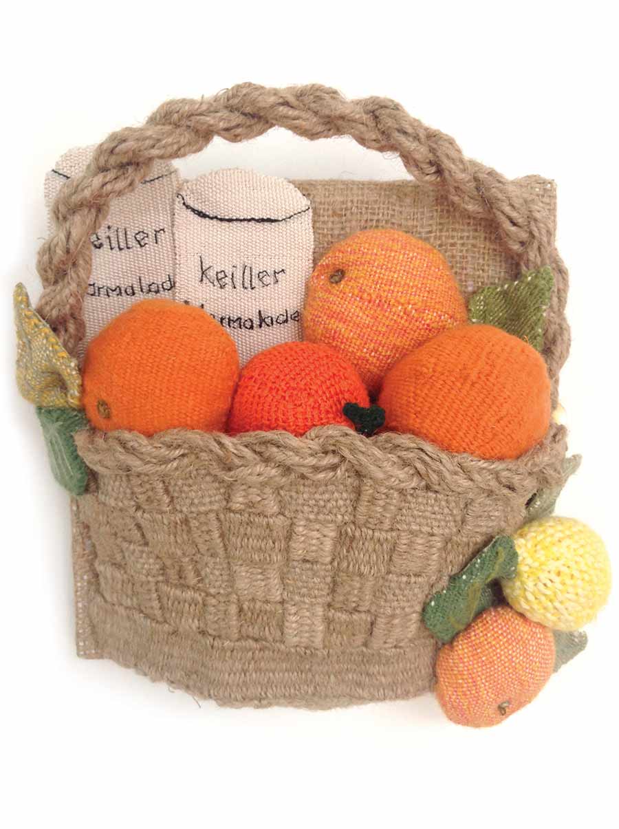  Jutiful Jam by Stewartry Spinners and Weavers Group. Jute, wool, cotton 